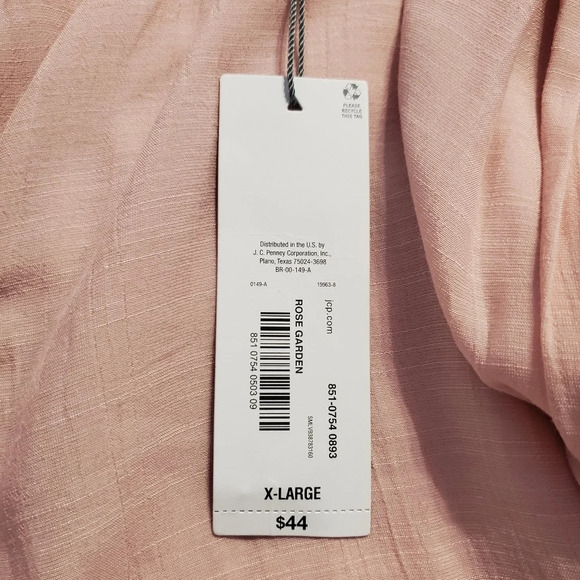 NWT Liz Claiborne Women's Boho Style Blouse XL - Picture 5 of 5